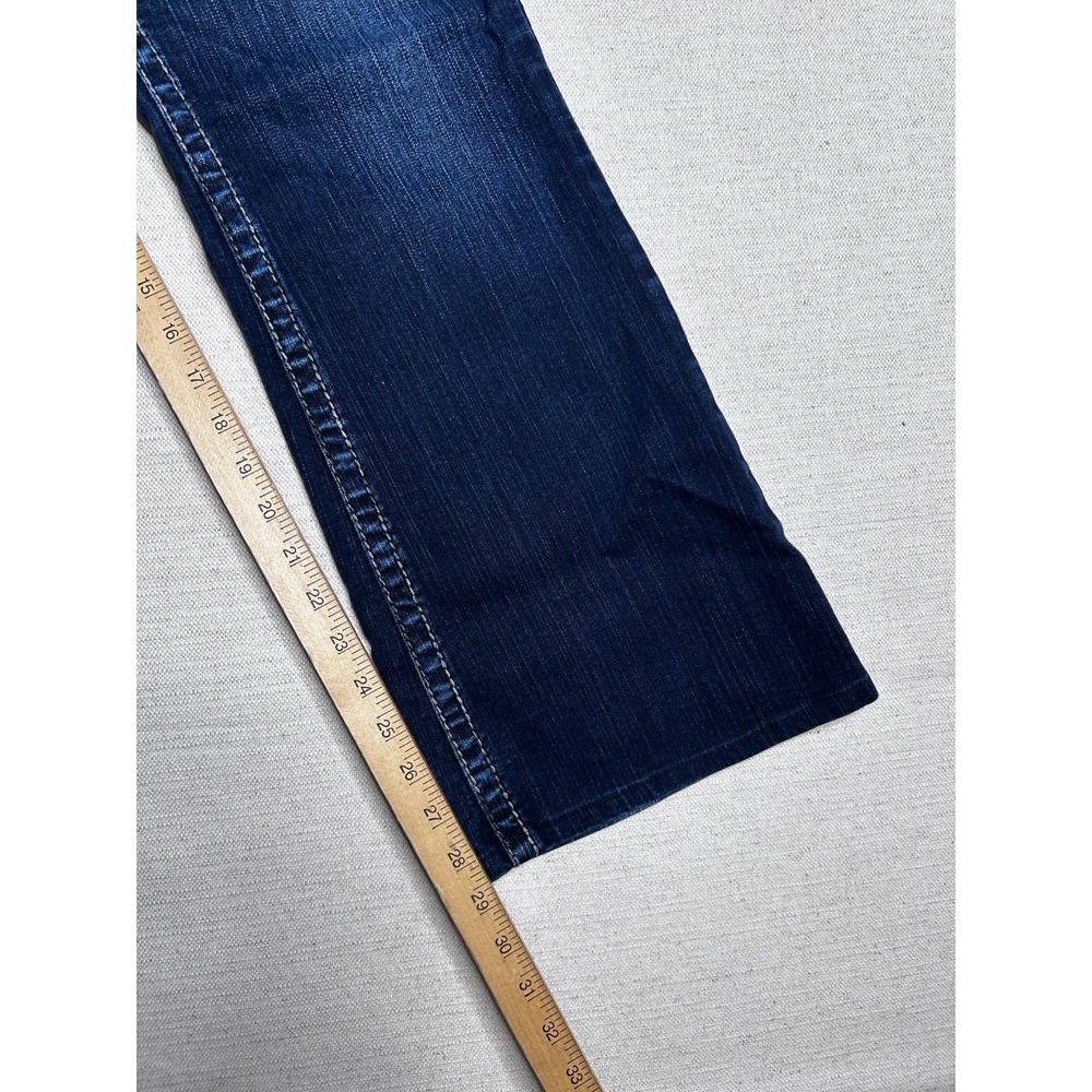 Silver Jeans Co. Women's 28x30 Dark Wash Bootcut Jeans Flap Pocket Stretch Denim - Picture 7 of 12